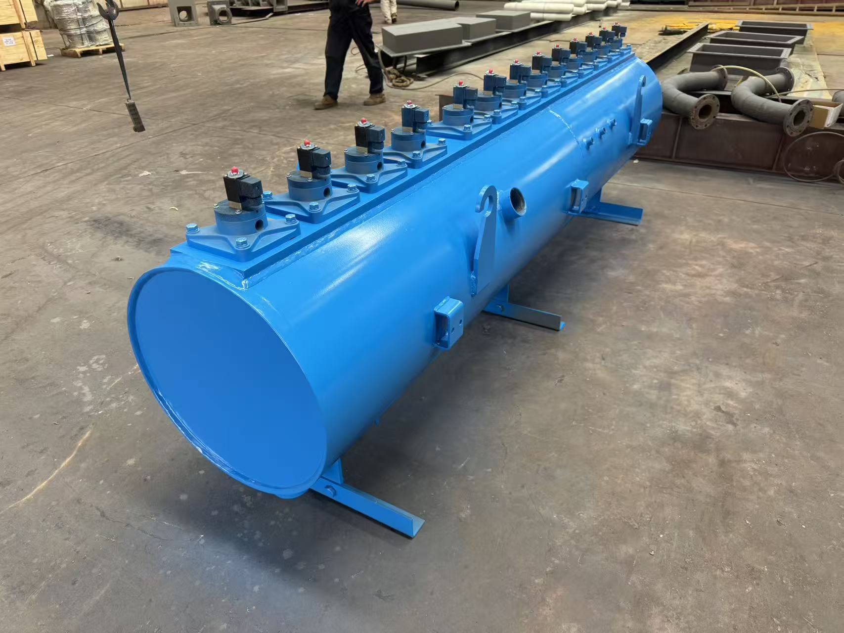 Customized Air Tank for Alstom Optipow 135 Pulse Valve